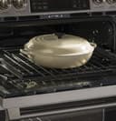 GE Series 30" Slide-In Front Control Gas Double Oven with Convection Range view 15