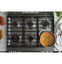 GE Series 30" Slide-In Front Control Gas Double Oven with Convection Range view 7