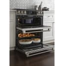 GE Series 30" Slide-In Front Control Gas Double Oven with Convection Range view 5