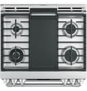 GE Series 30" Slide-In Front Control Gas Double Oven with Convection Range view 20