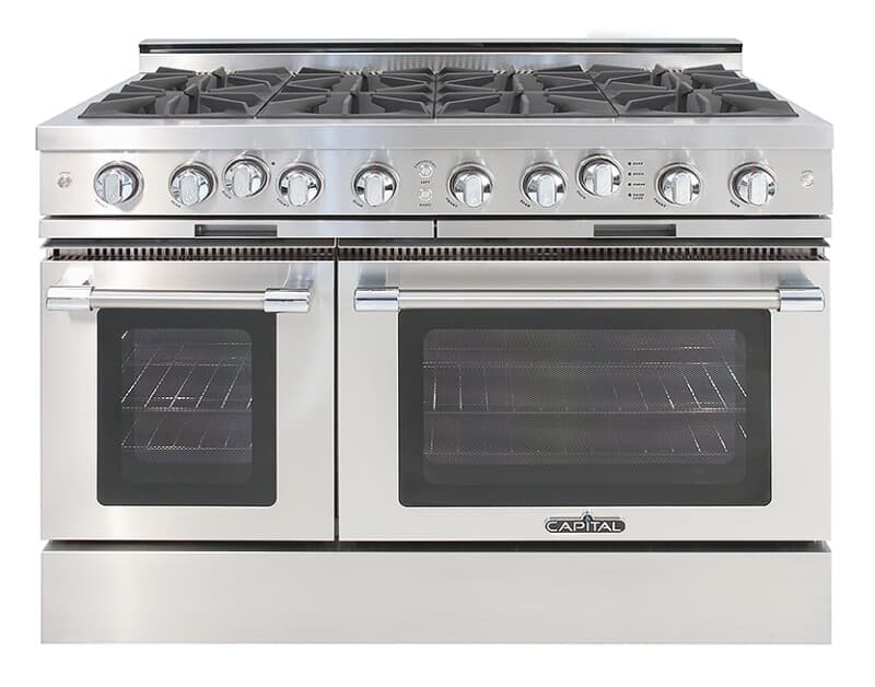 48″ Grand Chef Range 8 Burners LP