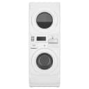 Commercial Gas Stack Washer/Dryer, Coin Equipped view 2