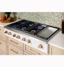 CAFÉ™ 48" Commercial-Style Gas Rangetop with 6 Burners and Integrated Griddle (Natural Gas) view 23