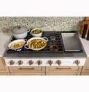 CAFÉ™ 48" Commercial-Style Gas Rangetop with 6 Burners and Integrated Griddle (Natural Gas) view 29