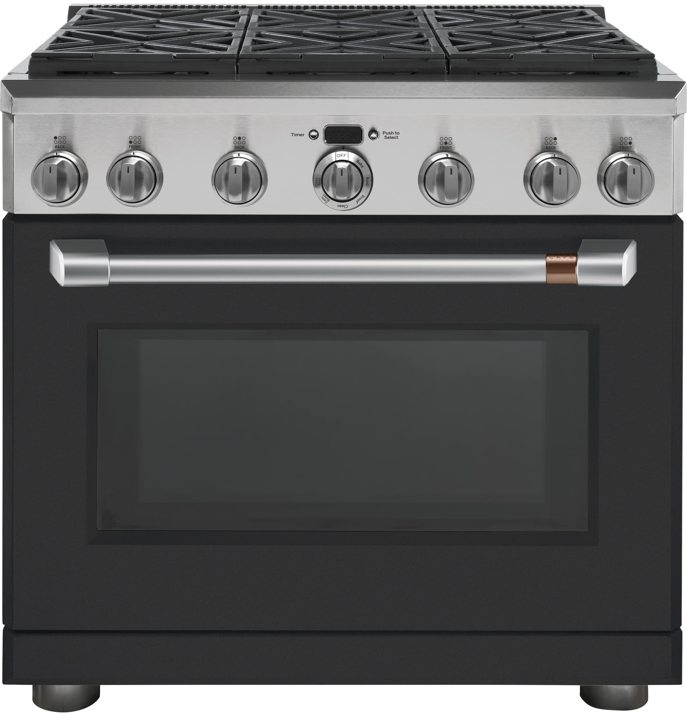36" All-Gas Professional Range with 6 Burners (Natural Gas)