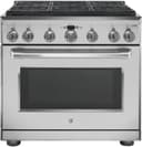 GE Series 36" All-Gas Professional Range with 6 Burners (Natural Gas) view 3
