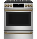 30" Smart Slide-in, Front-control, Induction And Convection Range With Warming Drawer view 3