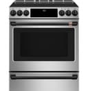 30" Smart Slide-in, Front-control, Induction And Convection Range With Warming Drawer view 30