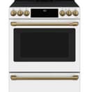 30" Smart Slide-in, Front-control, Induction And Convection Range With Warming Drawer view 3