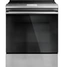 30" Smart Slide-in, Front-control, Induction And Convection Range With In-oven Camera In Platinum Glass view 1
