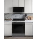 30" Smart Slide-in, Front-control, Induction And Convection Range With In-oven Camera In Platinum Glass view 15