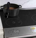 30" Smart Slide-in, Front-control, Induction And Convection Range With In-oven Camera In Platinum Glass view 6