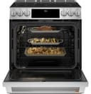 30" Smart Slide-in, Front-control, Induction And Convection Range With In-oven Camera view 26