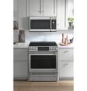 30" Smart Slide-in, Front-control, Induction And Convection Range With In-oven Camera view 22