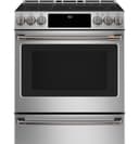 30" Smart Slide-in, Front-control, Induction And Convection Range With In-oven Camera view 4