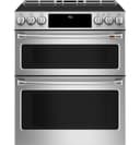 30" Smart Slide-in, Front-control, Induction And Convection Double-oven Range view 1