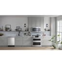 30" Smart Slide-in, Front-control, Induction And Convection Double-oven Range view 30