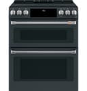30" Smart Slide-in, Front-control, Induction And Convection Double-oven Range view 1