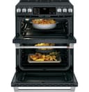 30" Smart Slide-in, Front-control, Induction And Convection Double-oven Range view 23