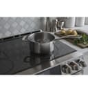 GE Series 30" Slide-In Front Control Induction and Convection Double Oven Range view 5
