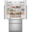 36" Integrated French-door Refrigerator view 22