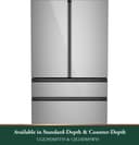 Energy Star® 23.2 Cu. Ft. Smart Counter-depth 4-door French-door Refrigerator In Platinum Glass With Dual-dispense Autofill Pitcher view 14