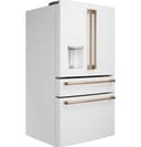 CAFÉ™ Refrigeration Matte White Side Panel, Full-Depth, 4-Door, Left view 4