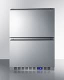 24" Wide Built-In 2-Drawer All-Freezer view 1