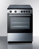 24" Wide Smooth Top Electric Range view 1