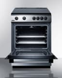 24" Wide Smooth Top Electric Range view 4
