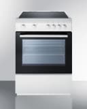 24" Wide Smooth Top Electric Range view 1