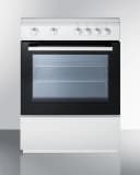 24" Wide Smooth Top Electric Range view 2