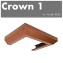 Crown Molding Profile 1 for Wall Mount Range Hood view 2