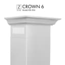 Crown Molding Profile 6 for Wall Mount Range Hood view 5