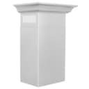 Crown Molding Profile 6 for Wall Mount Range Hood view 1