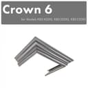 Crown Molding Profile 6 for Wall Mount Range Hoods view 1