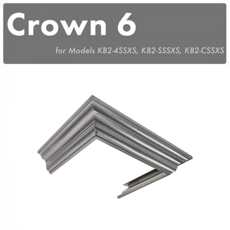 Crown Molding Profile 6 for Wall Mount Range Hoods