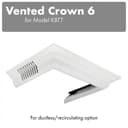 Vented Crown Molding Profile 6 for Wall Mount Range Hood view 3