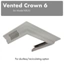 Vented Crown Molding Profile 6 for Wall Mount Range Hood view 2
