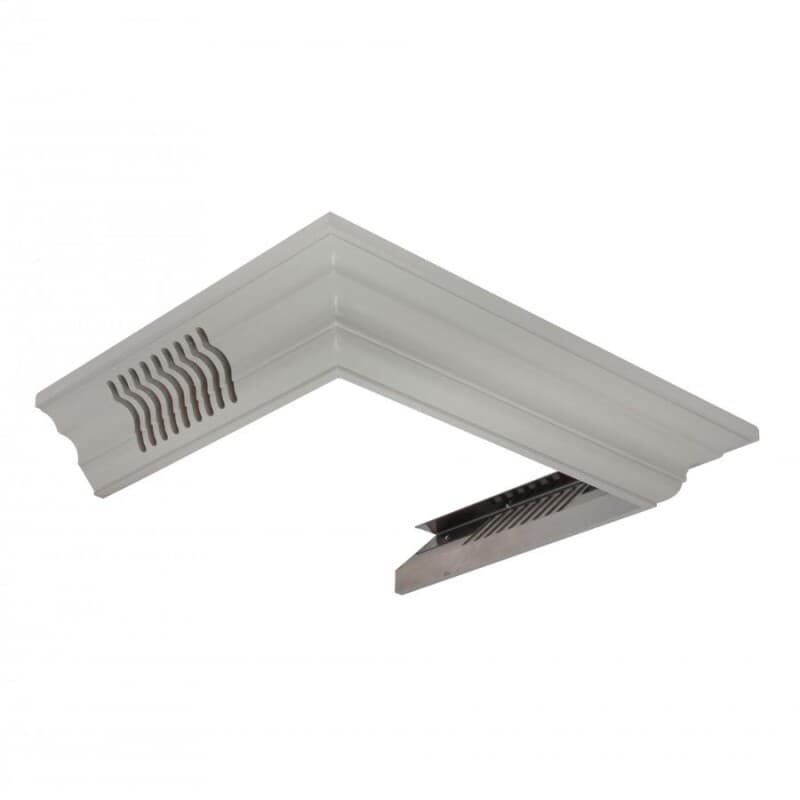 Vented Crown Molding Profile 6 for Wall Mount Range Hood