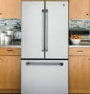 GE Series 22.1 Cu. Ft. French-Door Refrigerator with Internal Dispenser view 3