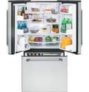 GE Series 22.1 Cu. Ft. French-Door Refrigerator with Internal Dispenser view 7