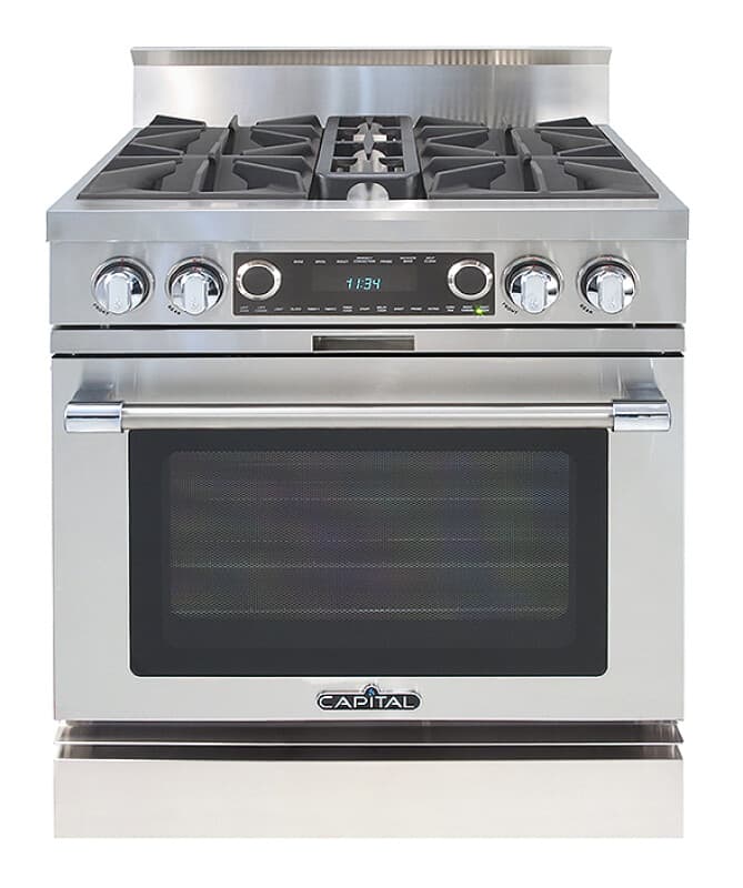 30″ Grand Chef Dual Fuel Range 4 Burners NG