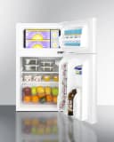 19" Wide 2-Door Refrigerator-Freezer view 4