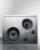 21" Wide 115V 2-Burner Coil Cooktop view 4