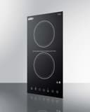 12" Wide 115V 2-Burner Radiant Cooktop view 5