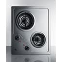 21" Wide 230V 2-Burner Coil Cooktop view 1