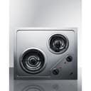 21" Wide 230V 2-Burner Coil Cooktop view 2