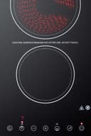 12" Wide 230V 2-Burner Radiant Cooktop view 6