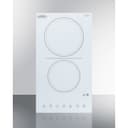 12" Wide 230V 2-Burner Radiant Cooktop view 1